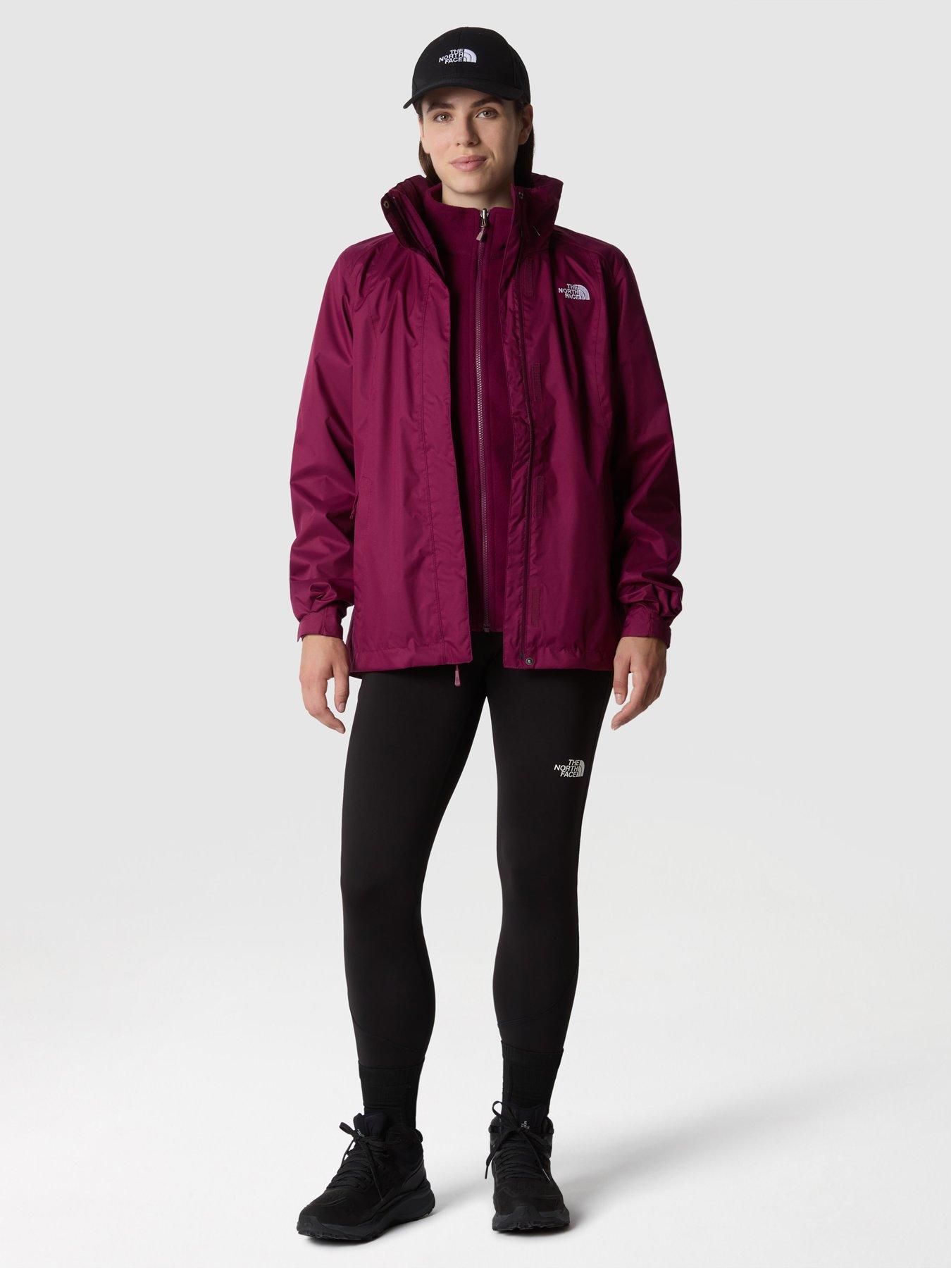 The North Face Women's deals Cinnabar Triclimate Jacket Hyvent Purple Size Medium