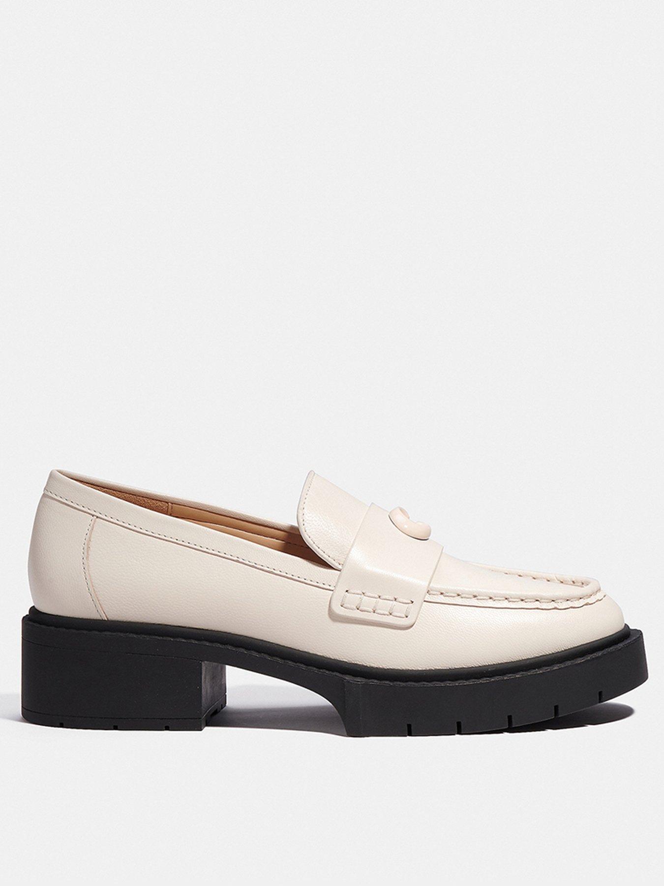Coach Leah Leather Loafers