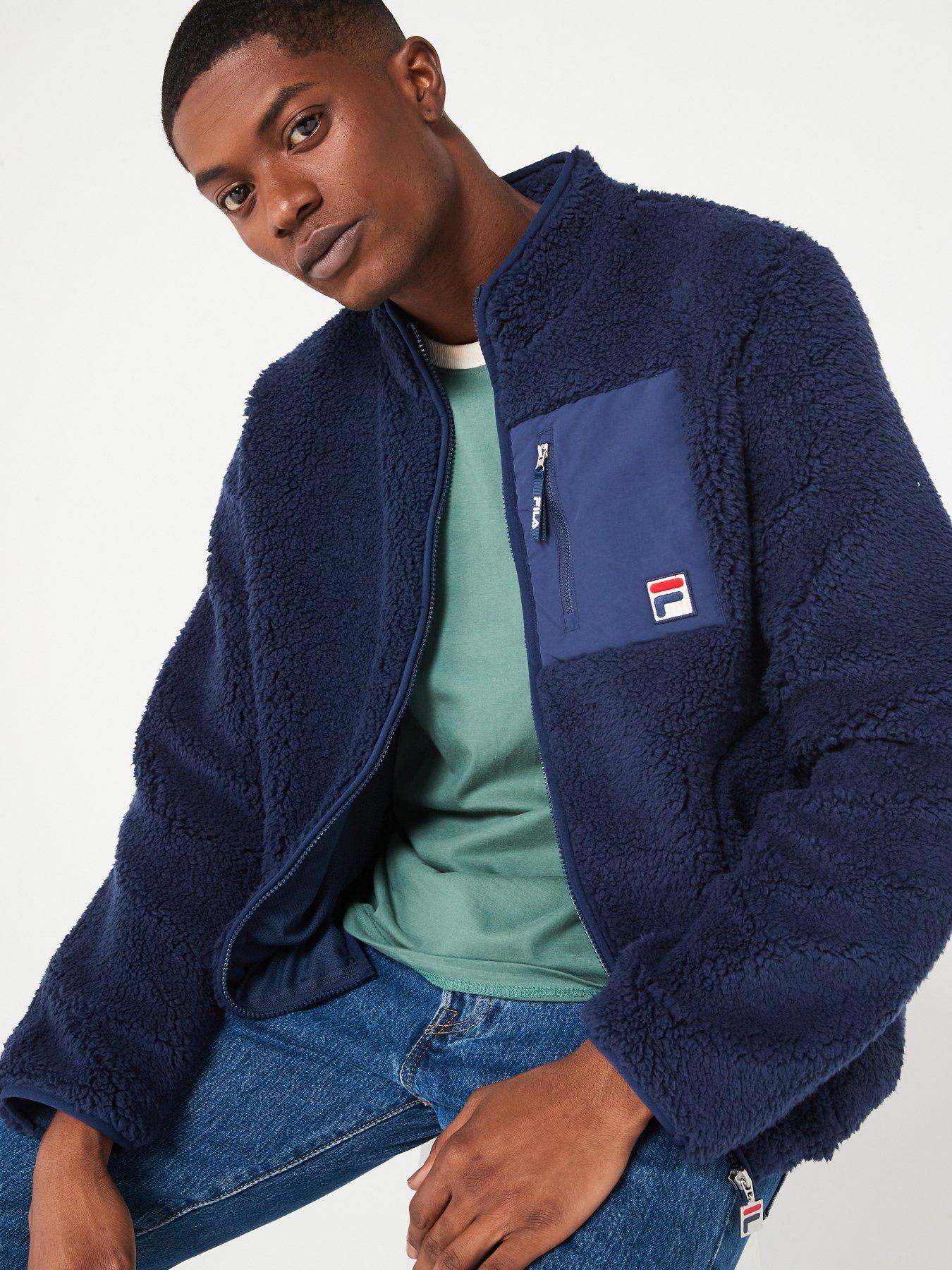 Fila fleece jacket hot sale