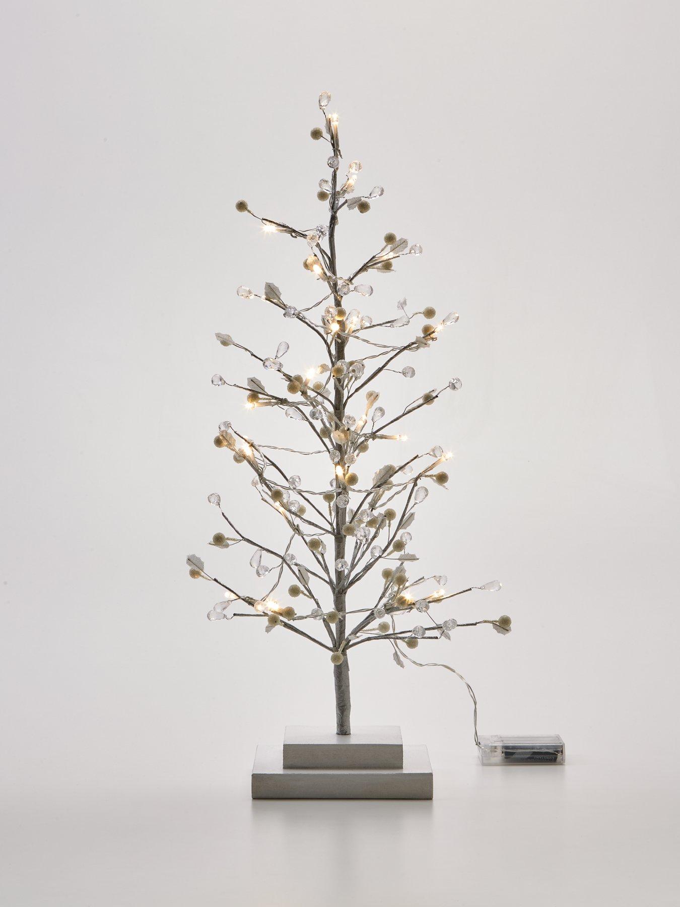 Image 3 of 5 of Very Home 24 inch&nbsp;Beaded Table Top Christmas&nbsp;Tree