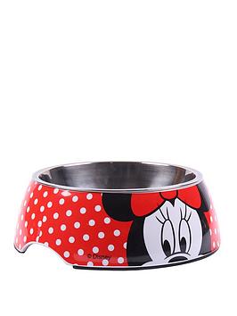 Product photograph of Disney Pets Dogs Bowls Large - Minnie from very.co.uk