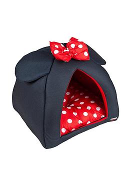 Product photograph of Disney Pets Cave Bed - Minnie from very.co.uk