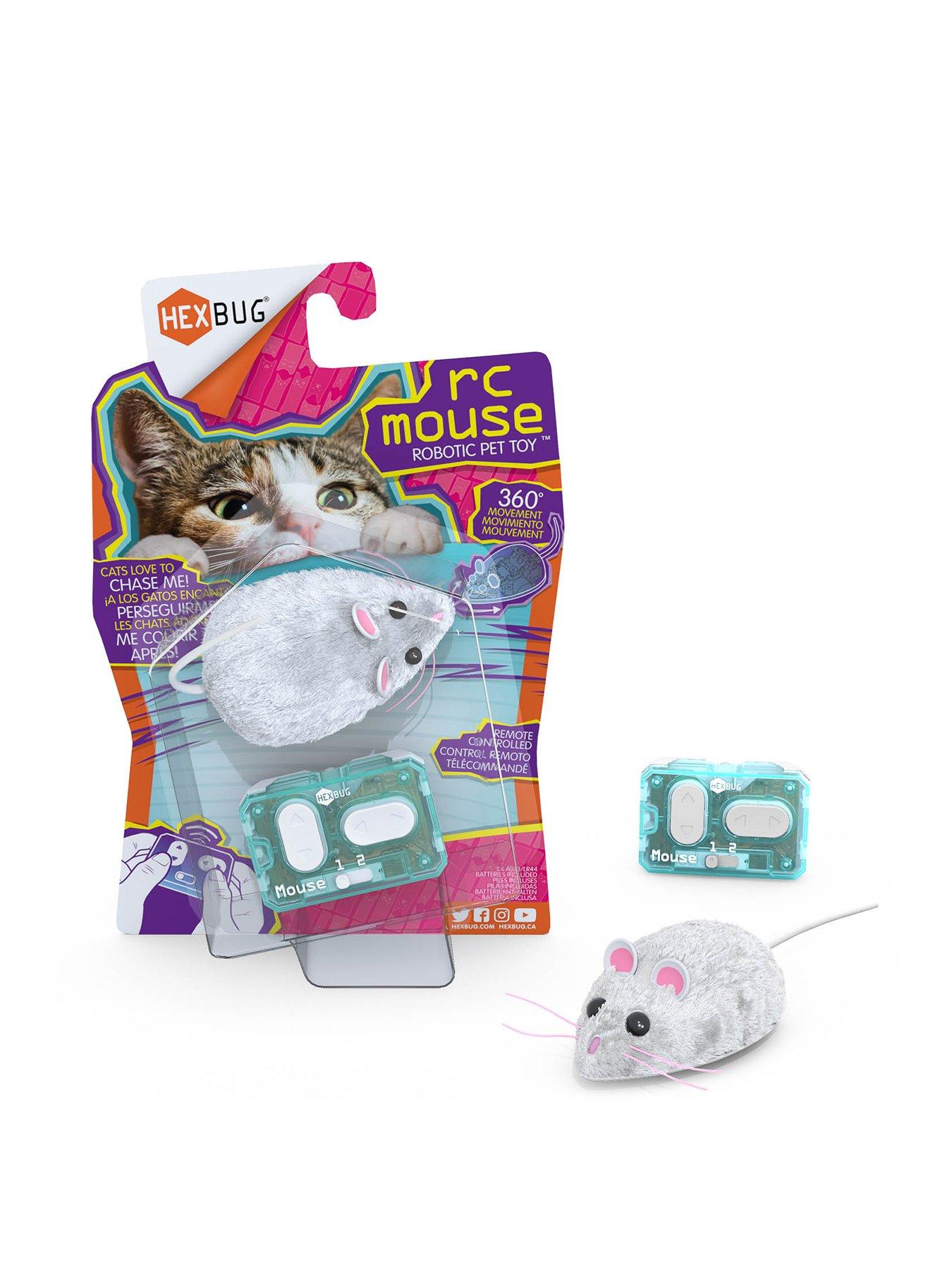 Product photograph of Hexbug Rc Mouse Cat Toy from very.co.uk