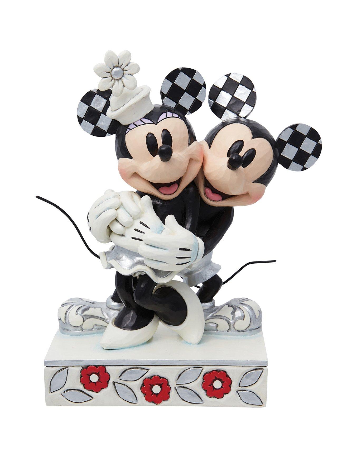 Product photograph of Disney Traditions Centennial Celebration Mickey Amp Minnie Mouse Figurine from very.co.uk