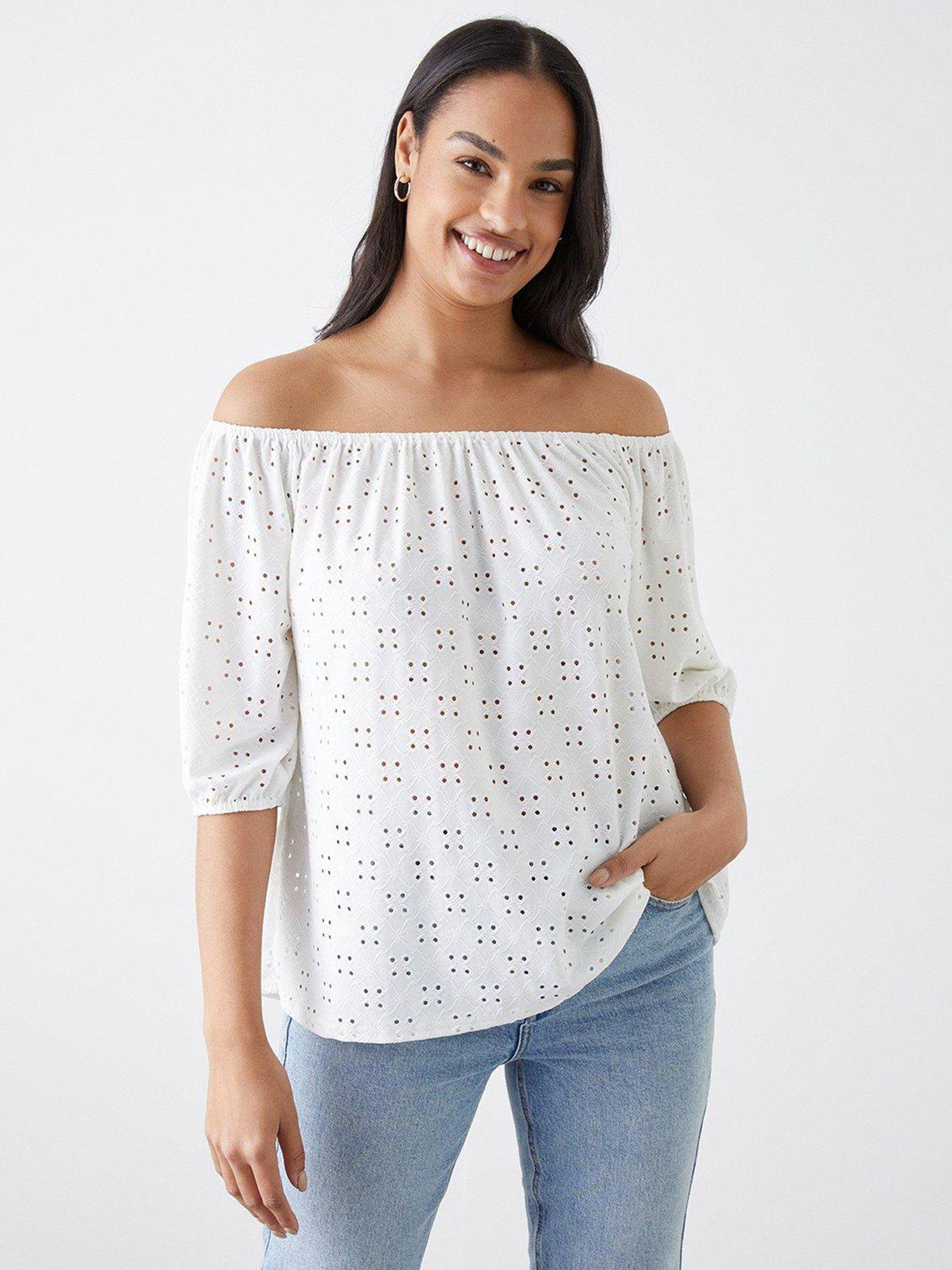 Dorothy perkins bardot top sale