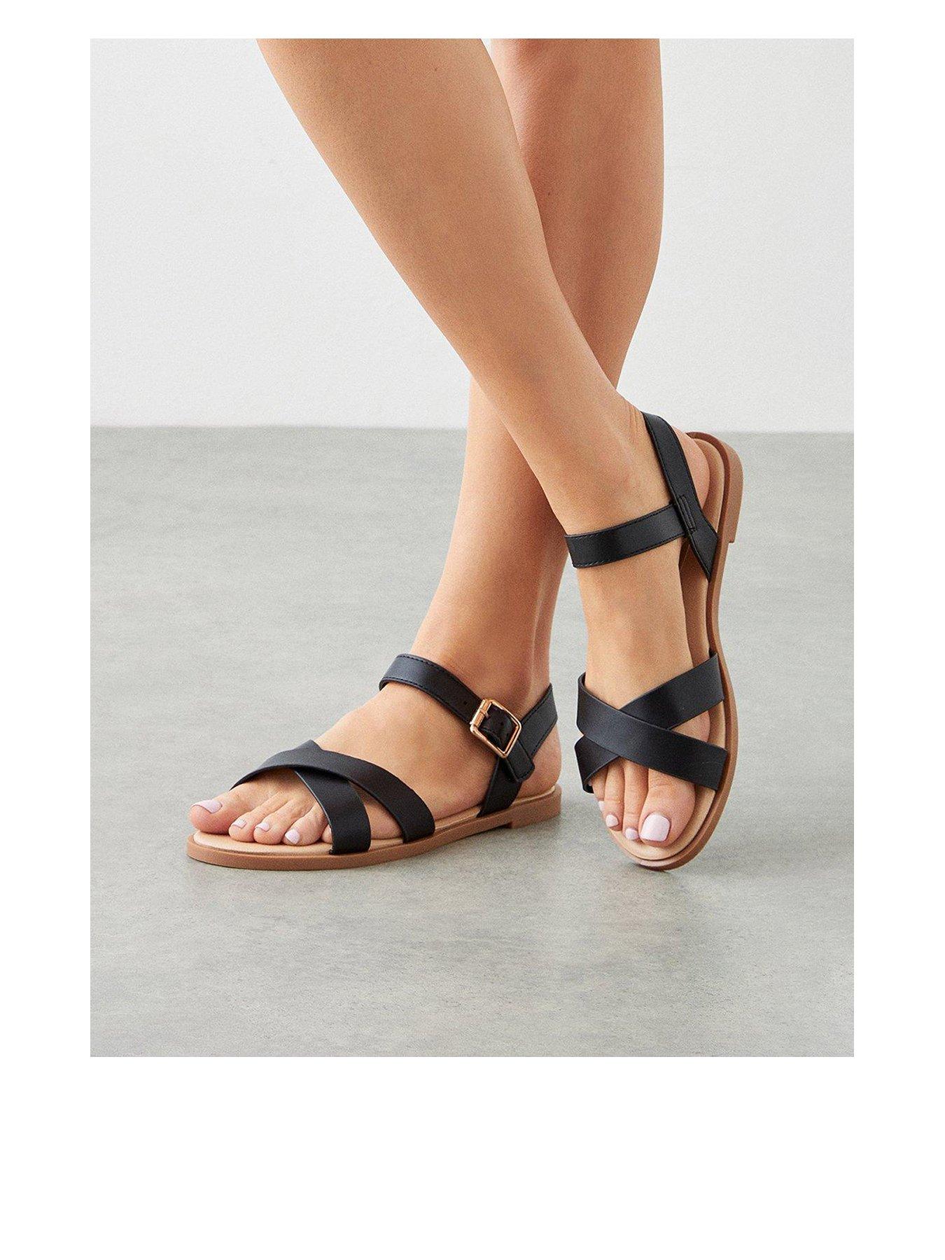 Dorothy perkins best sale black sandals