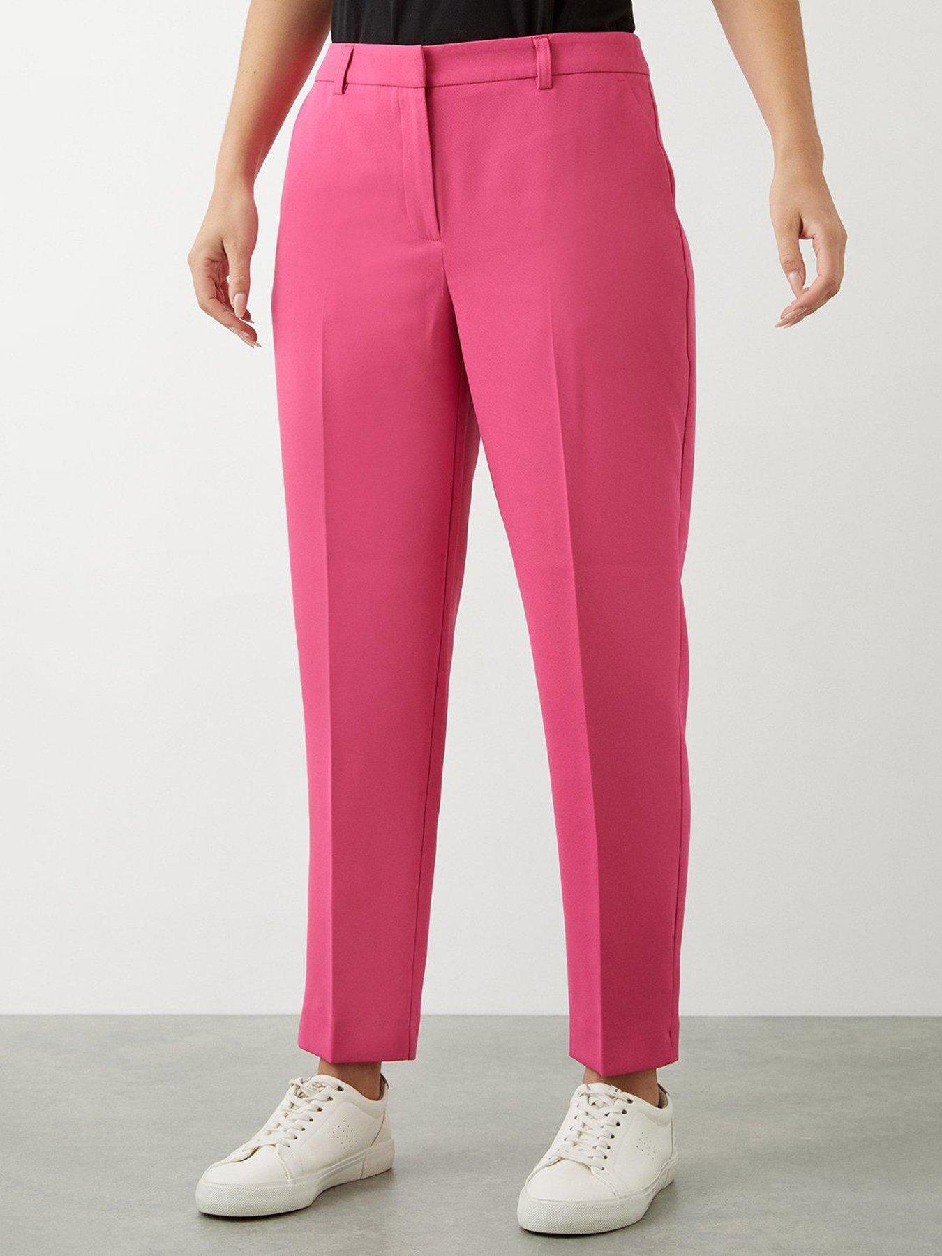 Seam Front Ankle Grazer Pants