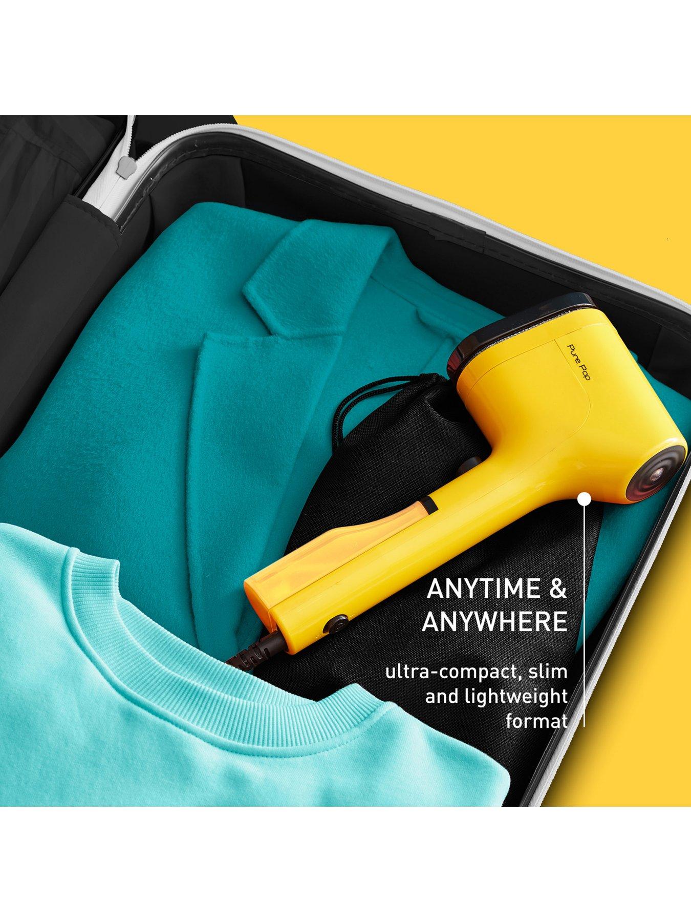 Image 3 of 8 of Tefal Pure Pop Clothes Steamer - Sunshine&nbsp;Yellow
