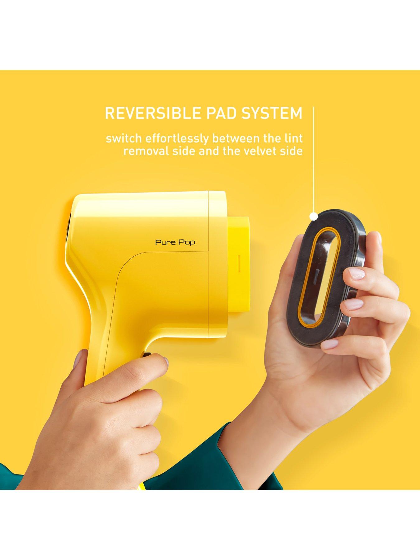 Image 4 of 8 of Tefal Pure Pop Clothes Steamer - Sunshine&nbsp;Yellow
