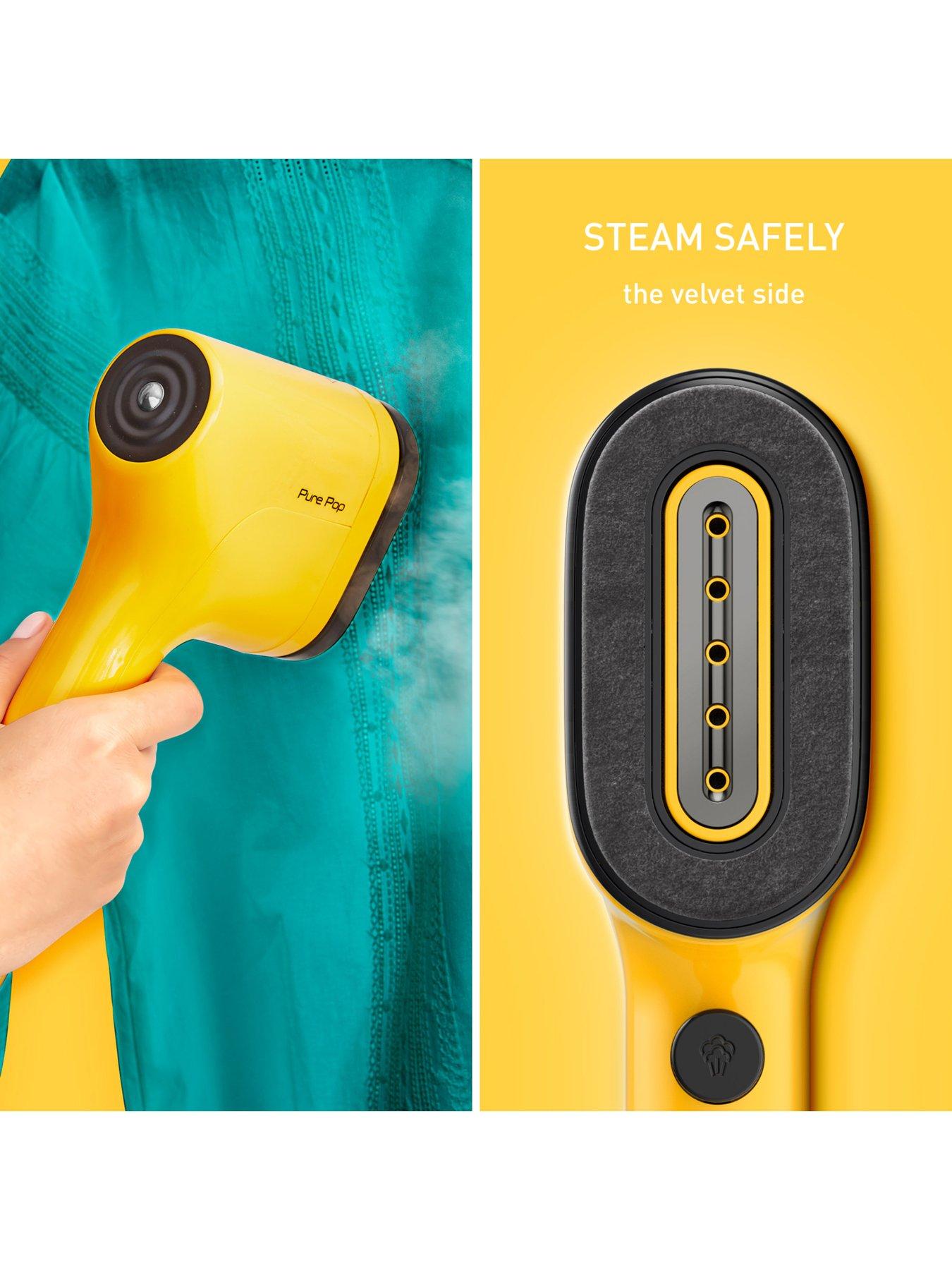 Image 5 of 8 of Tefal Pure Pop Clothes Steamer - Sunshine&nbsp;Yellow