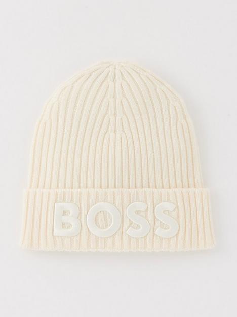 boss-laura-wool-beanie-hat-white