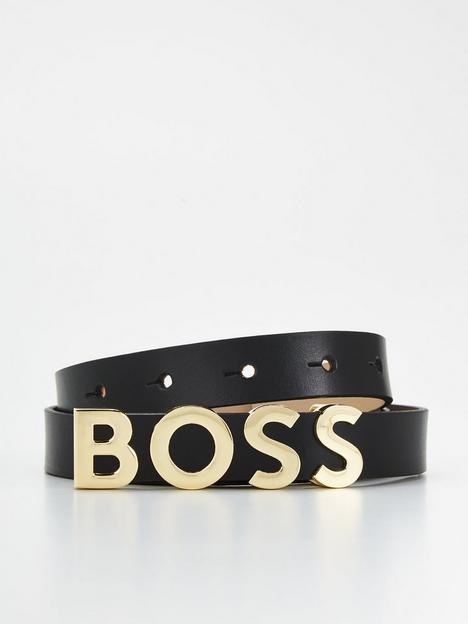 boss-leathernbsplogo-belt-black