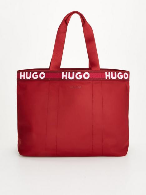 hugo-becky-tote-red