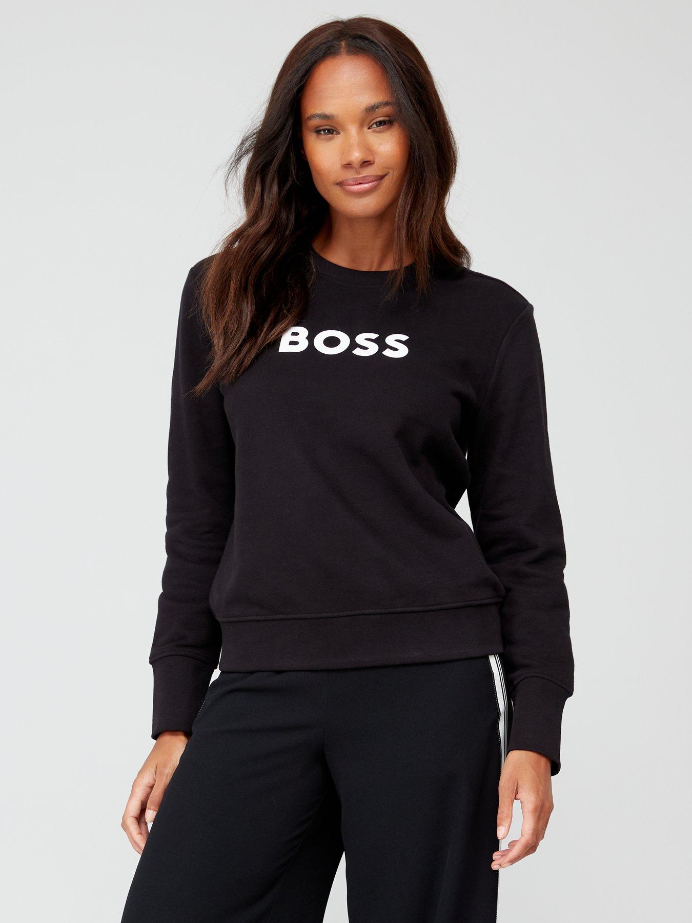 Boss sweatshirt black hotsell