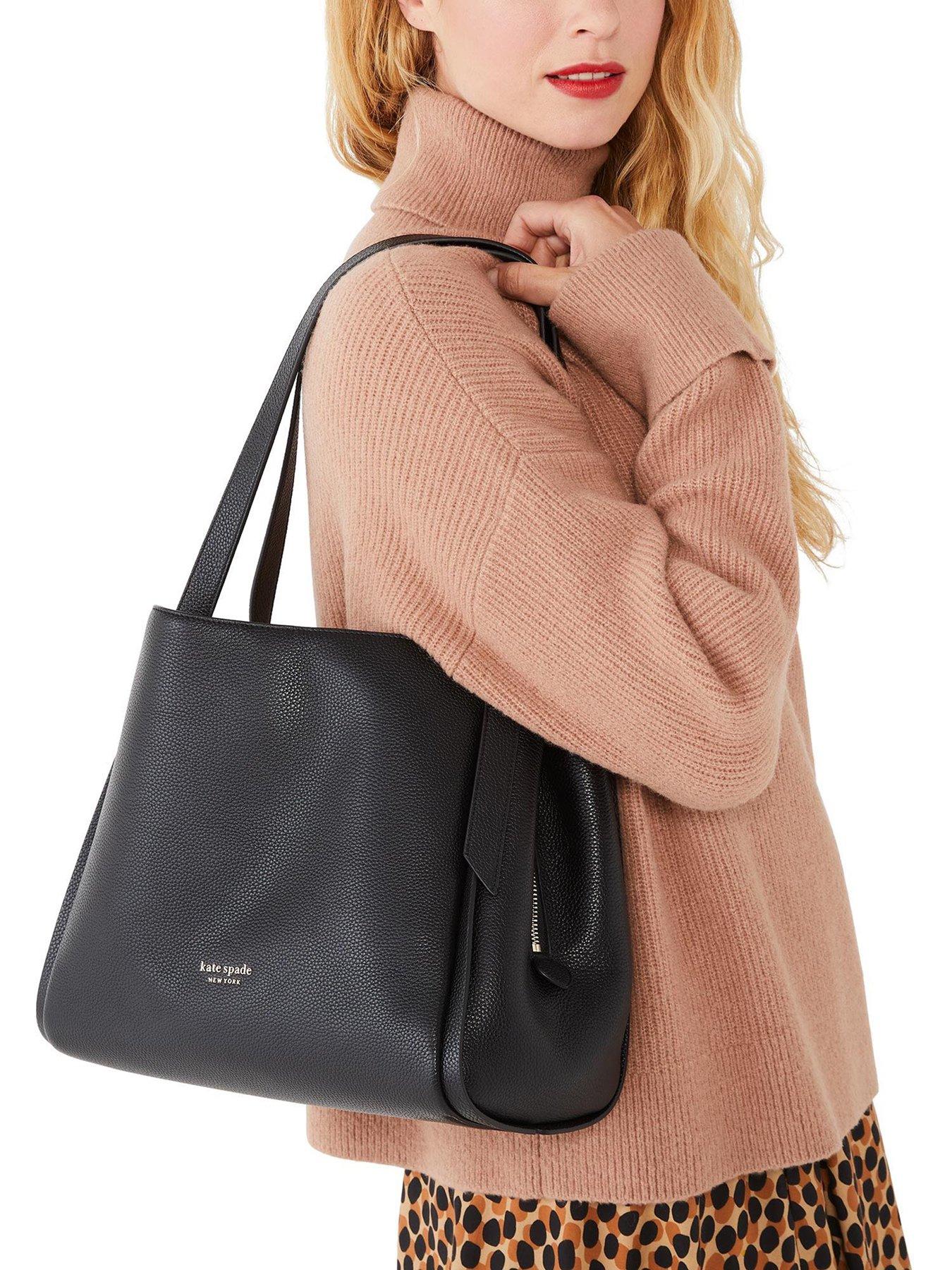 Kate Spade New York Knott Pebbled Leather Large Shoulder Bag