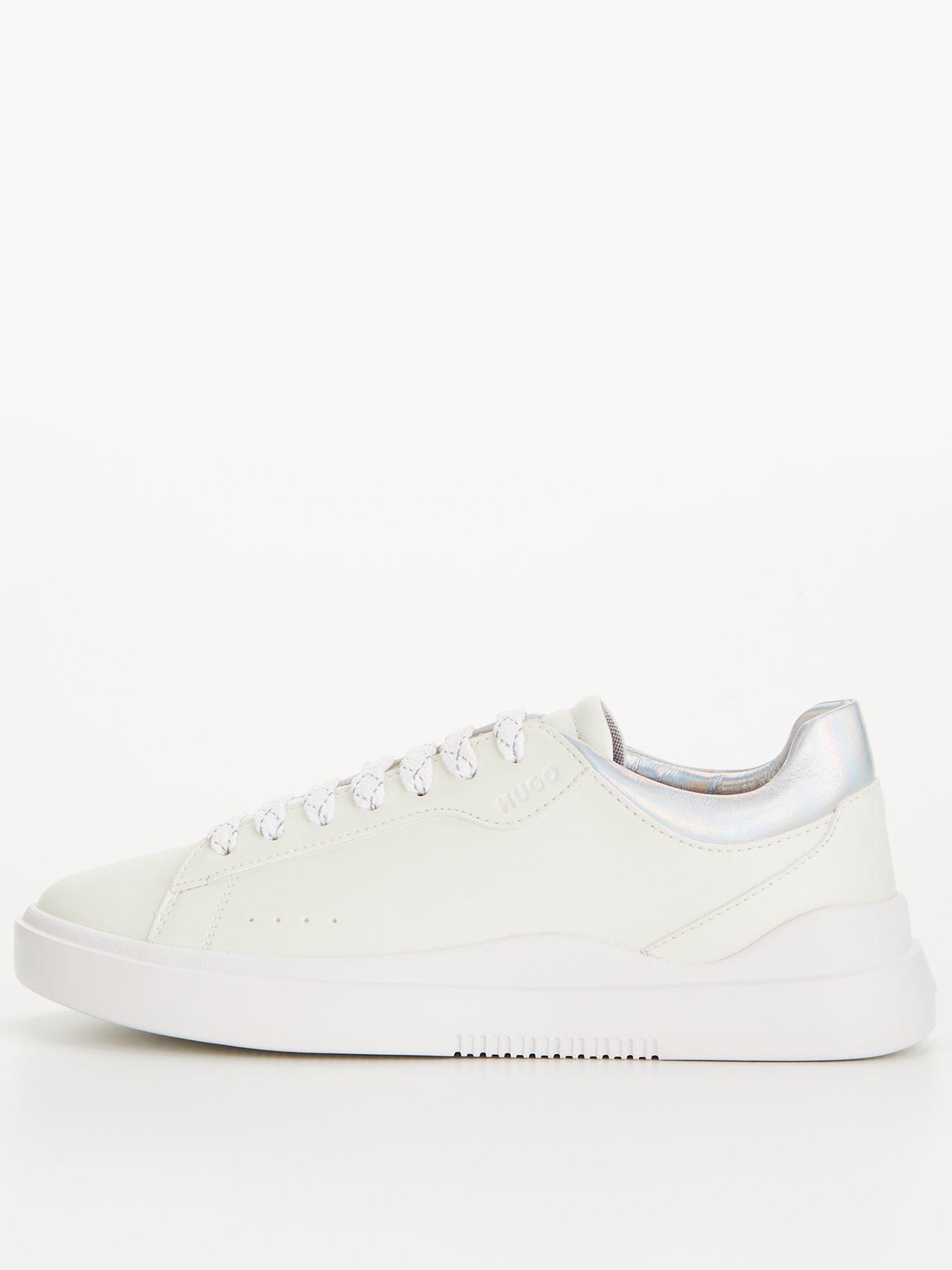 Boss white cheap trainers sale