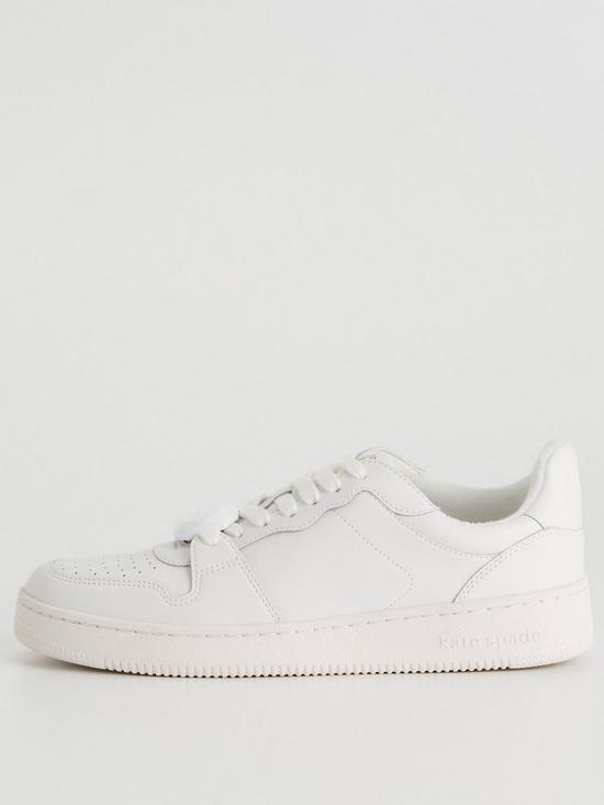 front image of kate-spade-new-york-bolt-gem-sneakers-optic-white