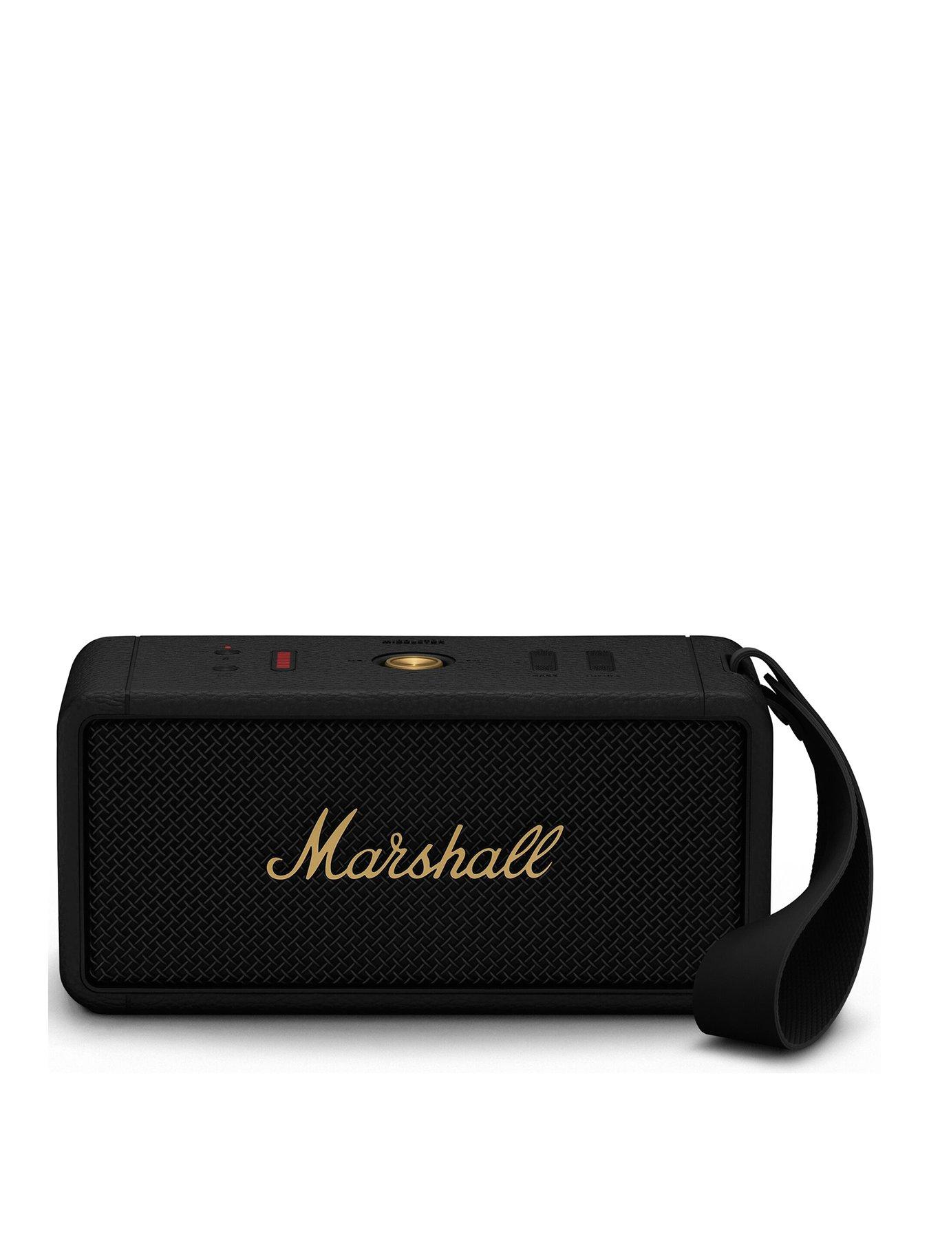 undefined Middleton Bluetooth Speaker - Black  &  Brass