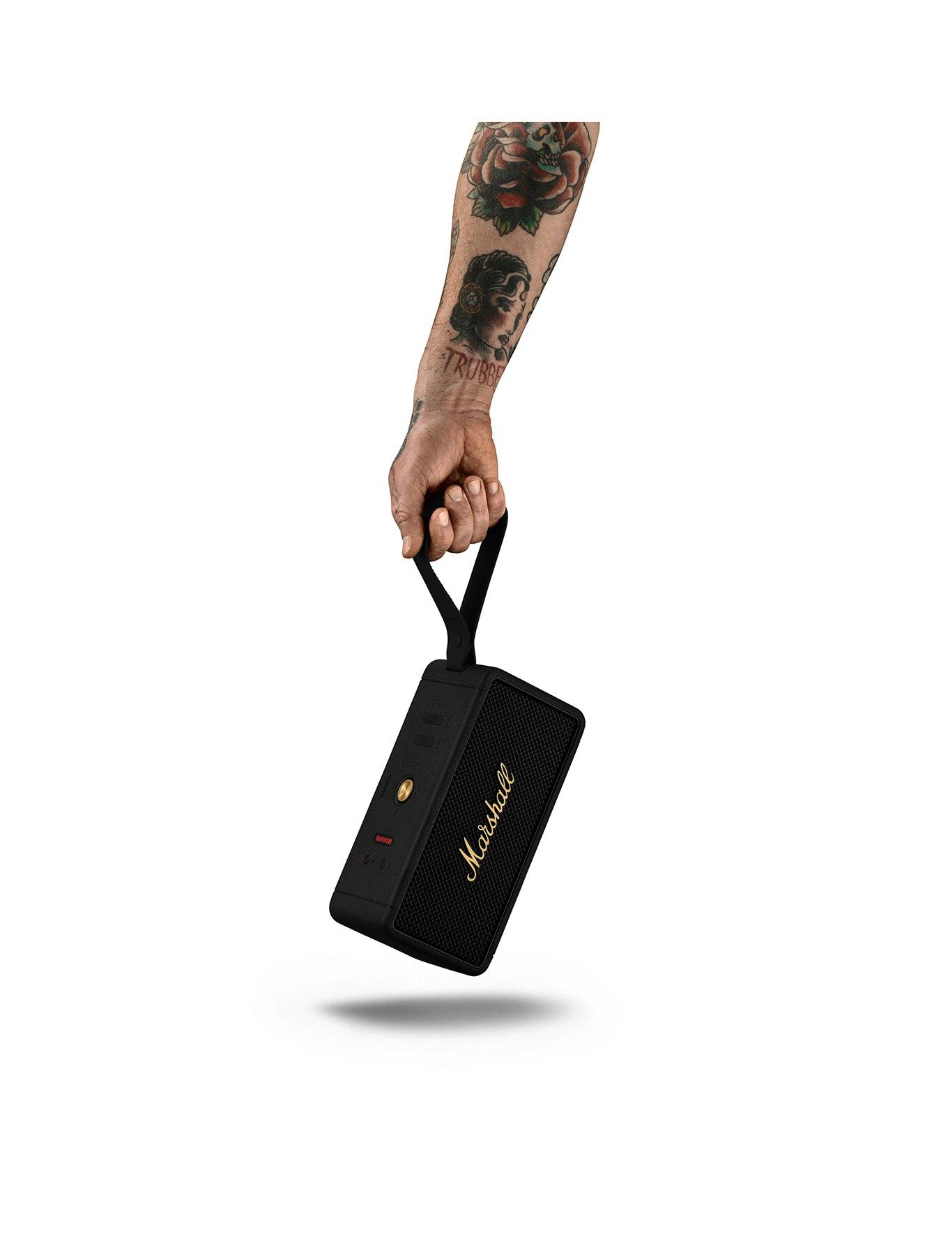 Marshall Middleton Bluetooth Speaker - Black & Brass | Very
