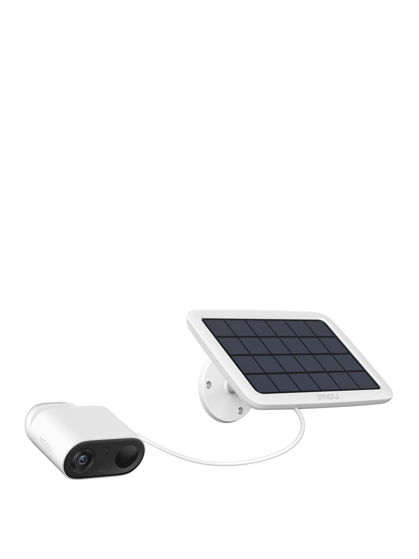 Product photograph of Imou Outoor Batter Camera 2k 3mp Infrared Nightvision 120 Days Battery No Hub Pir Human Detection 2 Way Audio Pre Record H 265 Solar Panel from very.co.uk