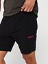  image of hugo-bodywear-linked-lightweight-jersey-shorts-blacknbsp
