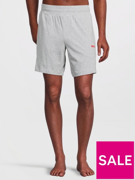 hugo-bodywear-linked-lightweight-shorts-cw-grey