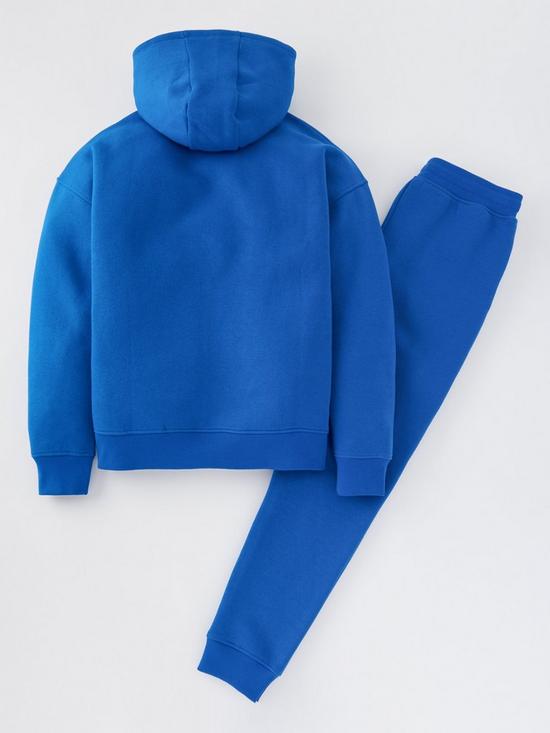 back image of everyday-boys-hoodie-amp-jogger-set-blue