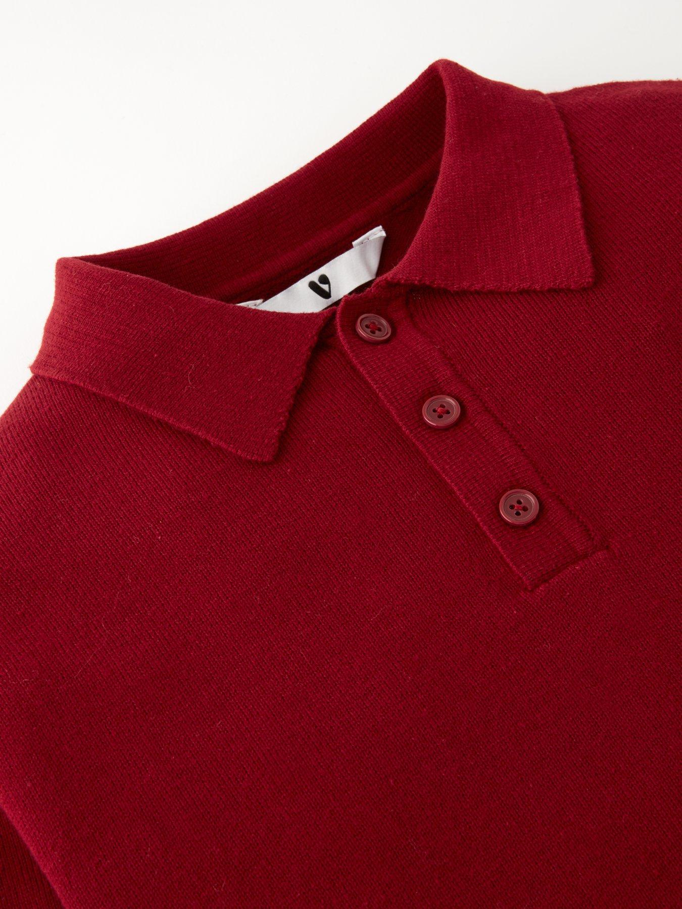 Boys knitted outlet polo