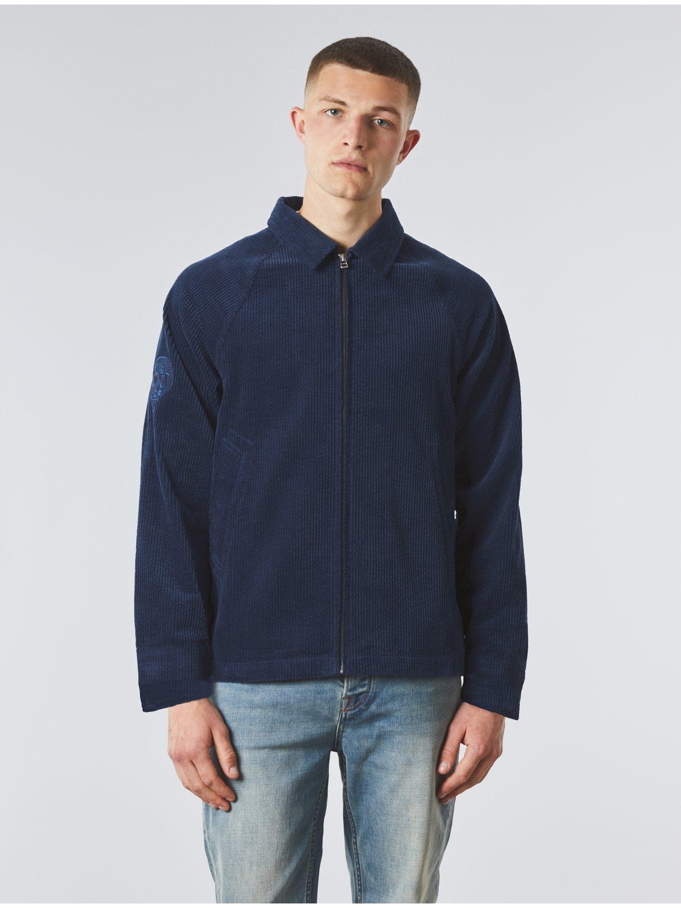 Pretty Green Acquiesce Cord Jacket - Navy | very.co.uk