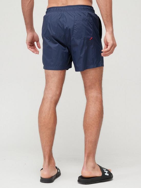 stillFront image of hugo-haiti-swim-shorts-dark-blue