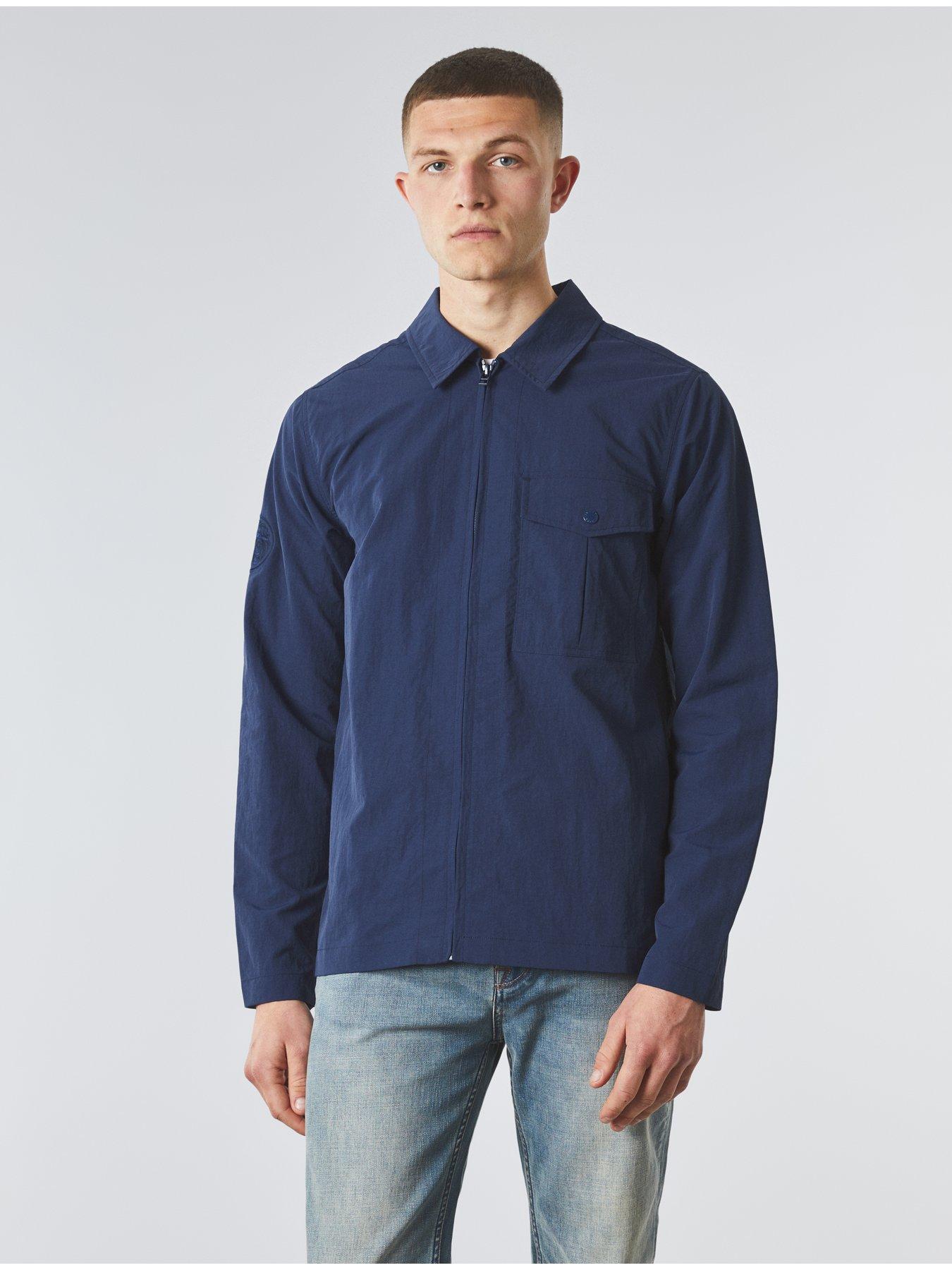 Pretty green overshirt on sale blue