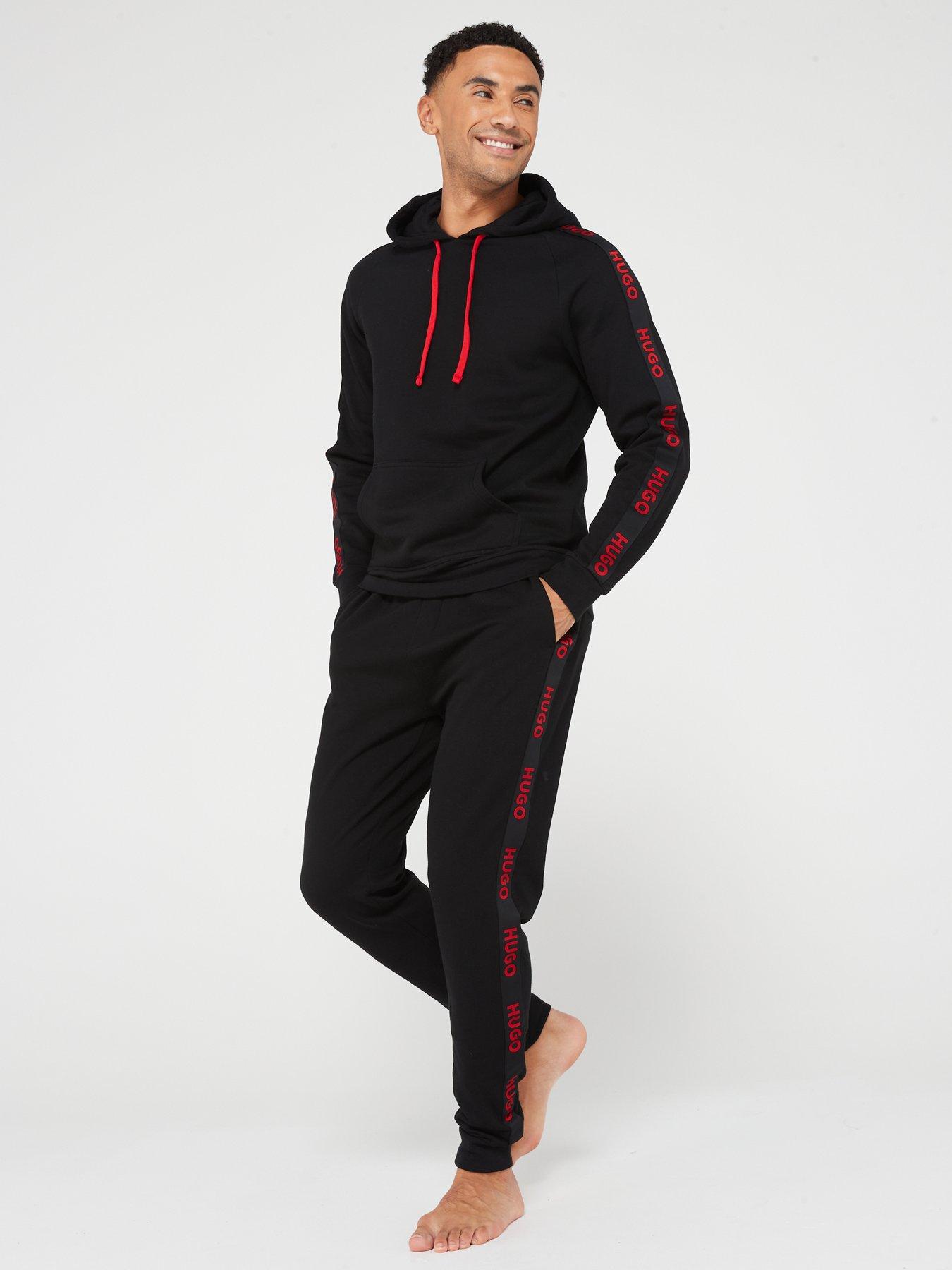 Hugo boss best sale tracksuit red