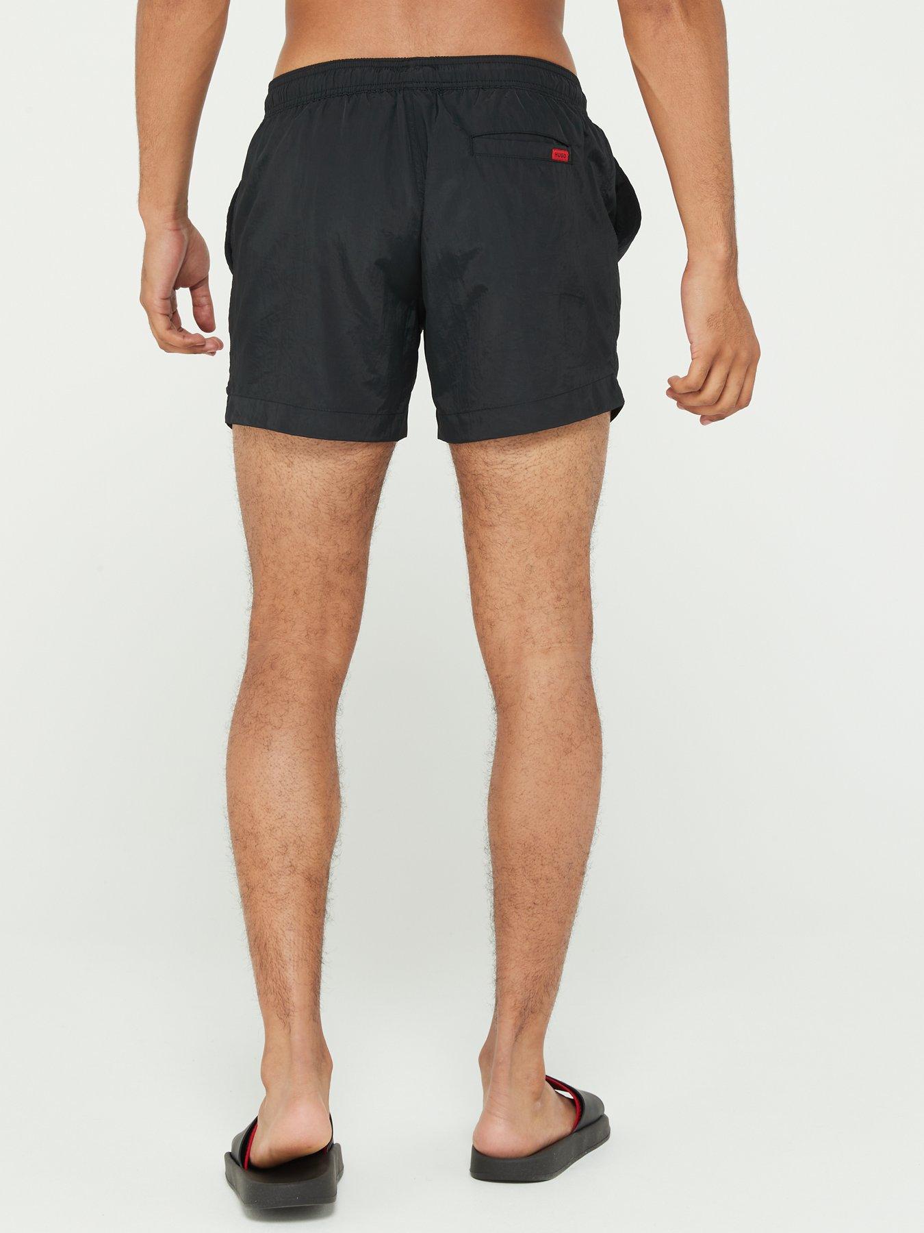 Image 2 of 5 of HUGO Dominica Swim Shorts - Black