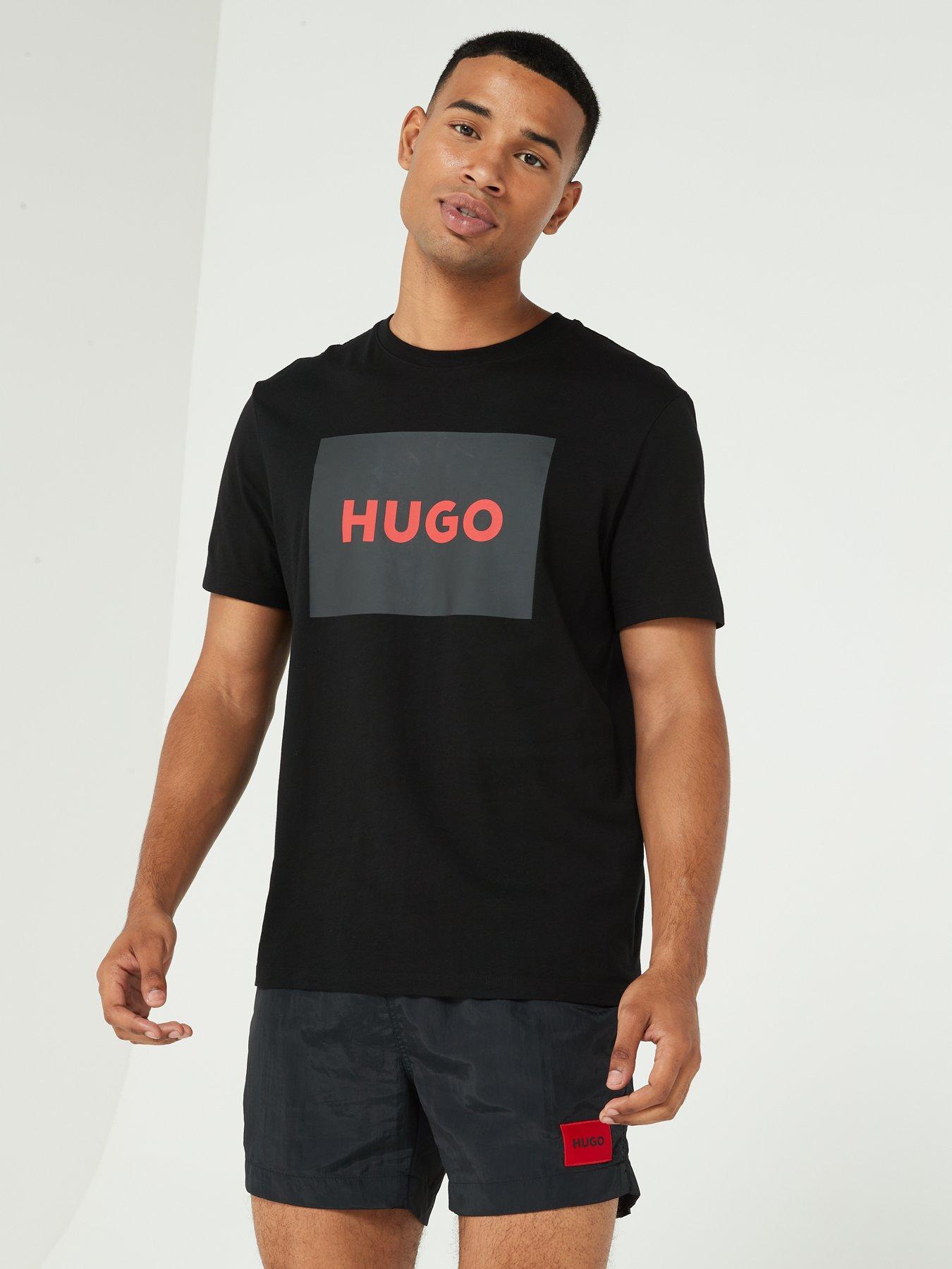 Image 5 of 5 of HUGO Dominica Swim Shorts - Black