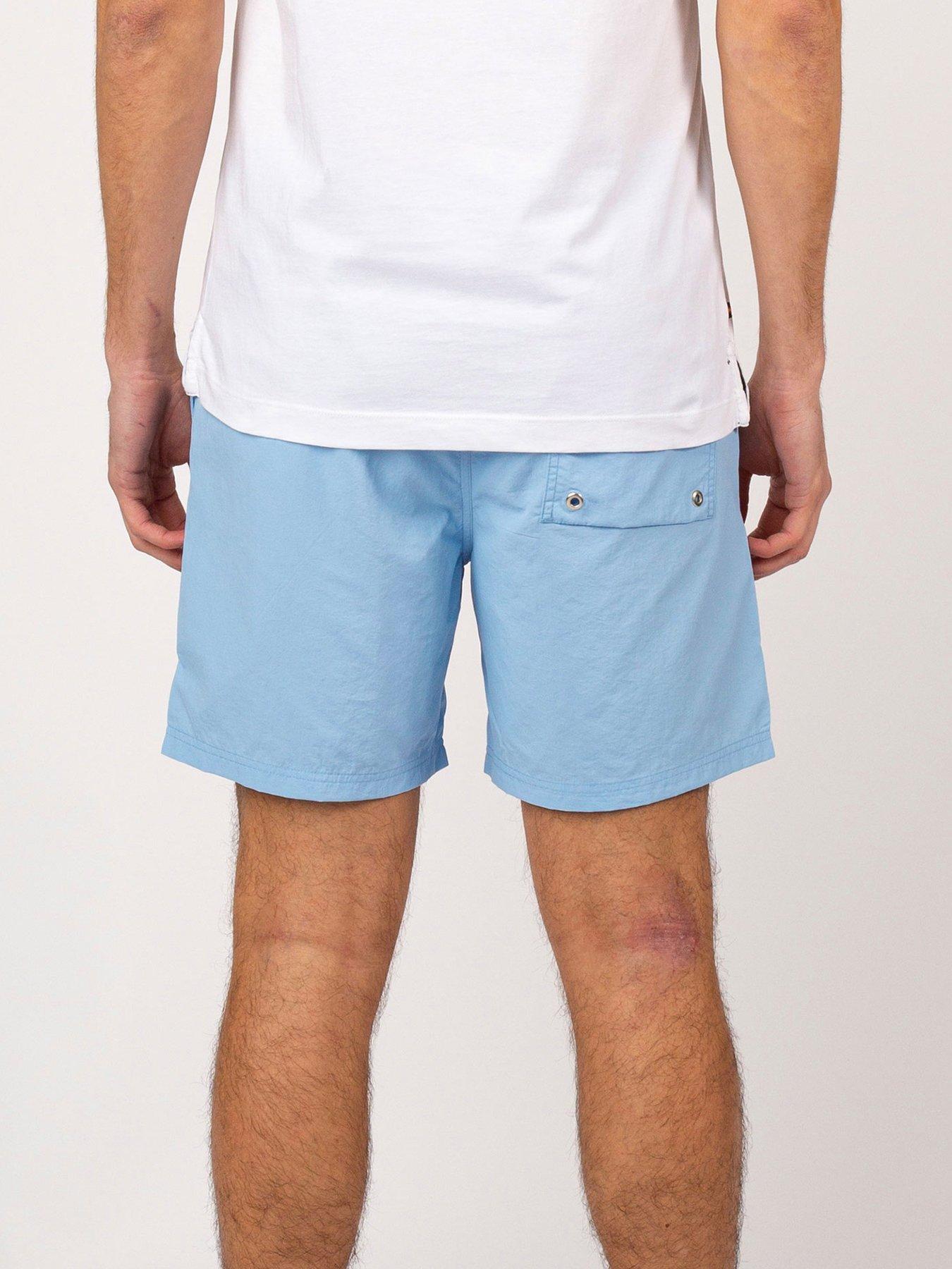 Luke 1977 Sport Gold Lion Swimshorts - Light Blue | very.co.uk