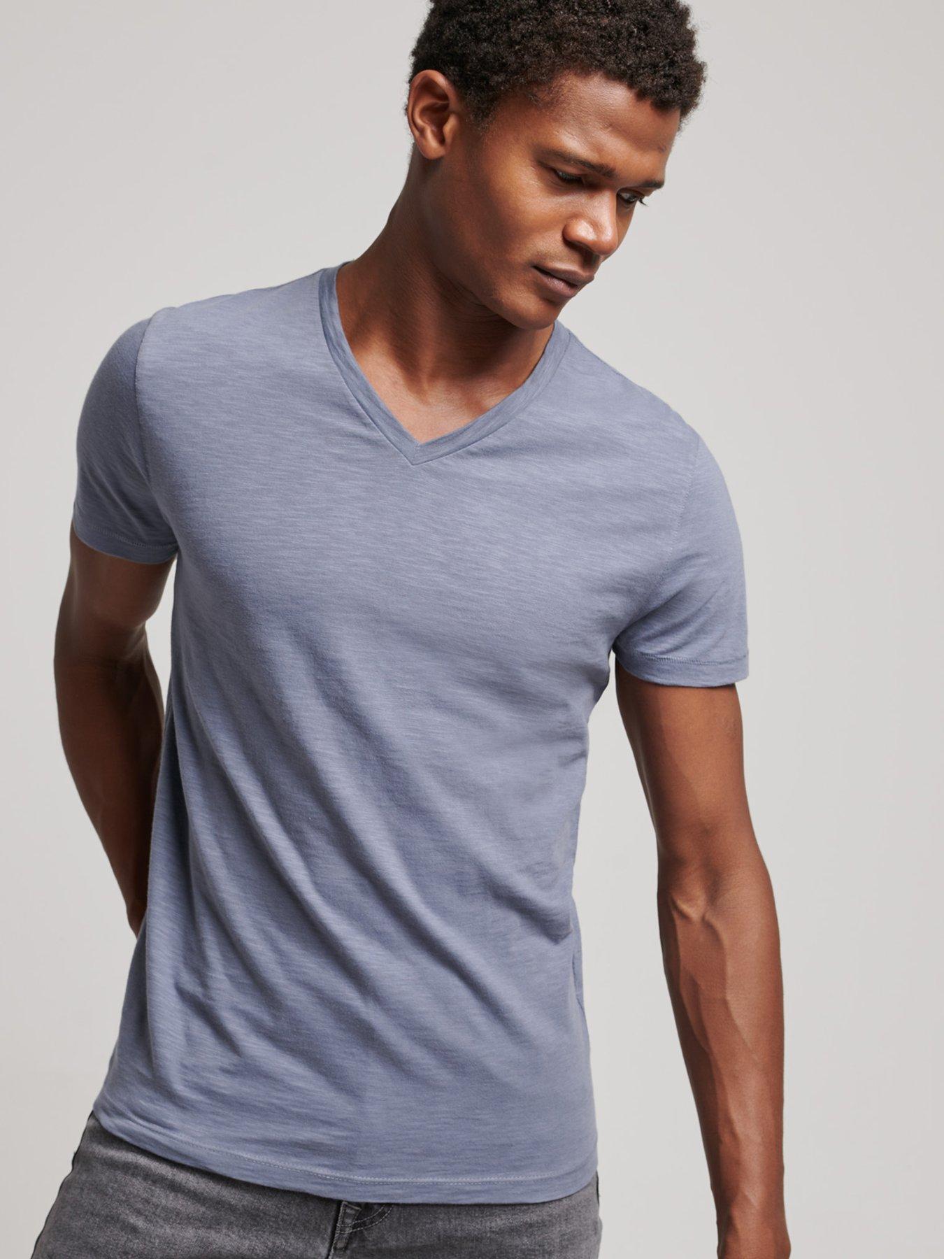 Superdry v neck t shirt sale
