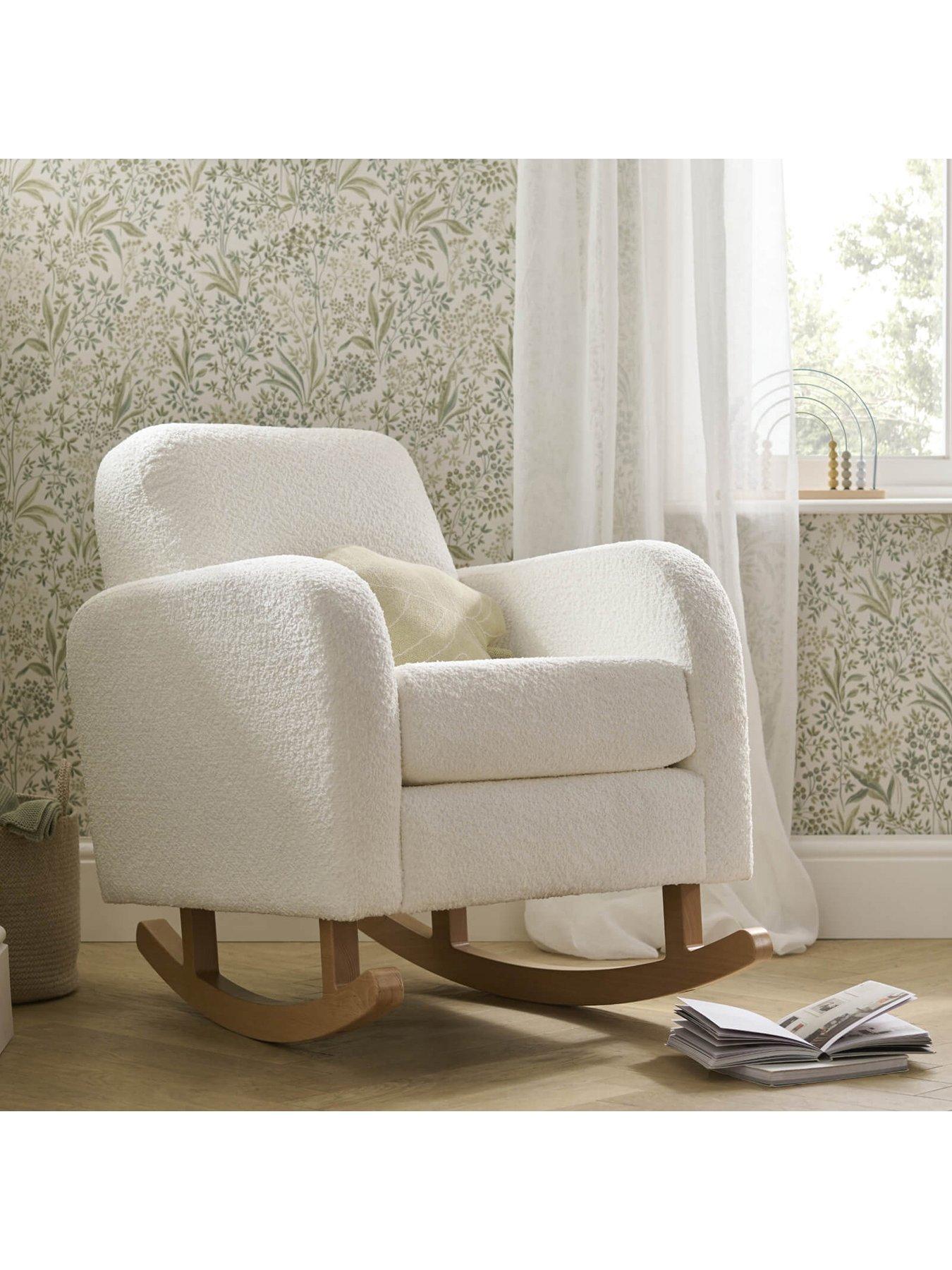 Image 1 of 7 of CuddleCo Etta Nursing Chair - Boucle Off White