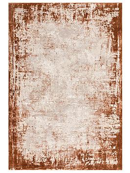 Product photograph of Asiatic Kuza Abstract Border Design Rug from very.co.uk