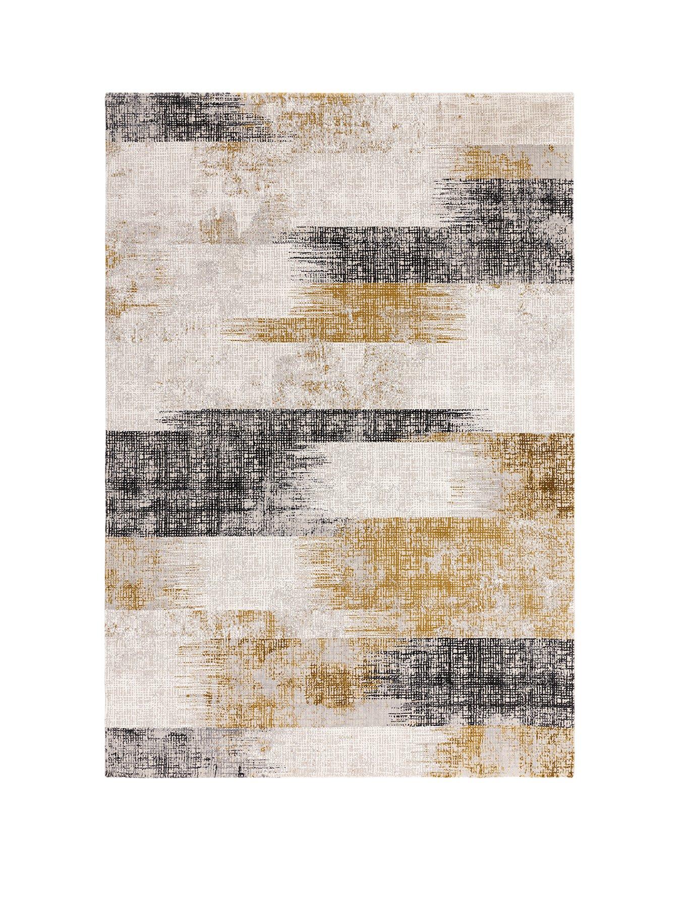 Product photograph of Asiatic Kuza Lines Rug from very.co.uk