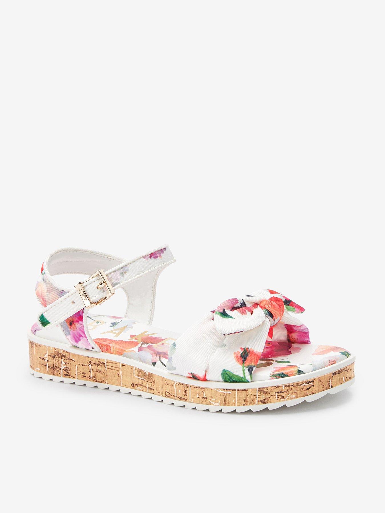 Ted Baker Baker By Ted Baker Older Girl Wisley Cork Wedge Sandal | very ...