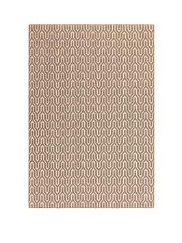 Product photograph of Asiatic Global Jute Printed Rug from very.co.uk