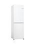  image of bosch-series-2-kgn27nweag-5050-split-no-frost-55cm-wide-fridge-freezer-white