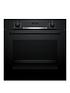  image of bosch-series-4-hbs573bb0b-electronic-led-display-5-functions-autopilot10-single-oven-black