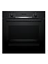  image of bosch-series-4-hbs573bb0b-electronic-led-display-5-functions-autopilot10-single-oven-black