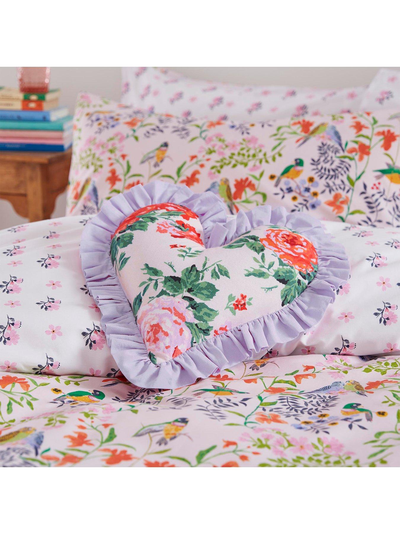 Product photograph of Cath Kidston 30 Years Heart Cushion from very.co.uk