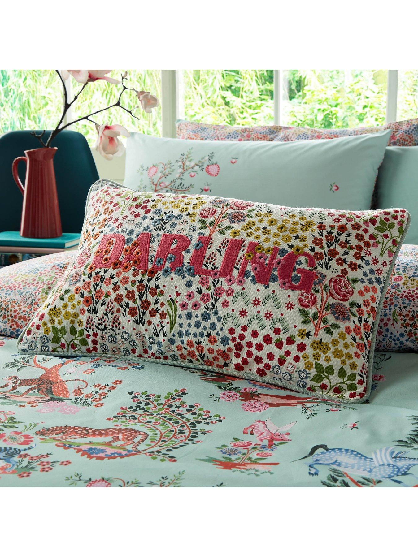 Product photograph of Cath Kidston Darling Cushion from very.co.uk