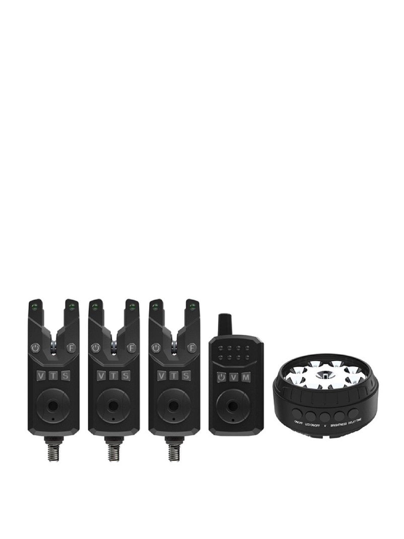Image 1 of 3 of Sonik SKS 2 Fishing Bite&nbsp;Alarm Set 3+1 + Bivvy Lamp