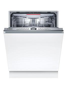 bosch series 4 smv4hvx38g 13 place settings integrated dishwasher - stainless steel