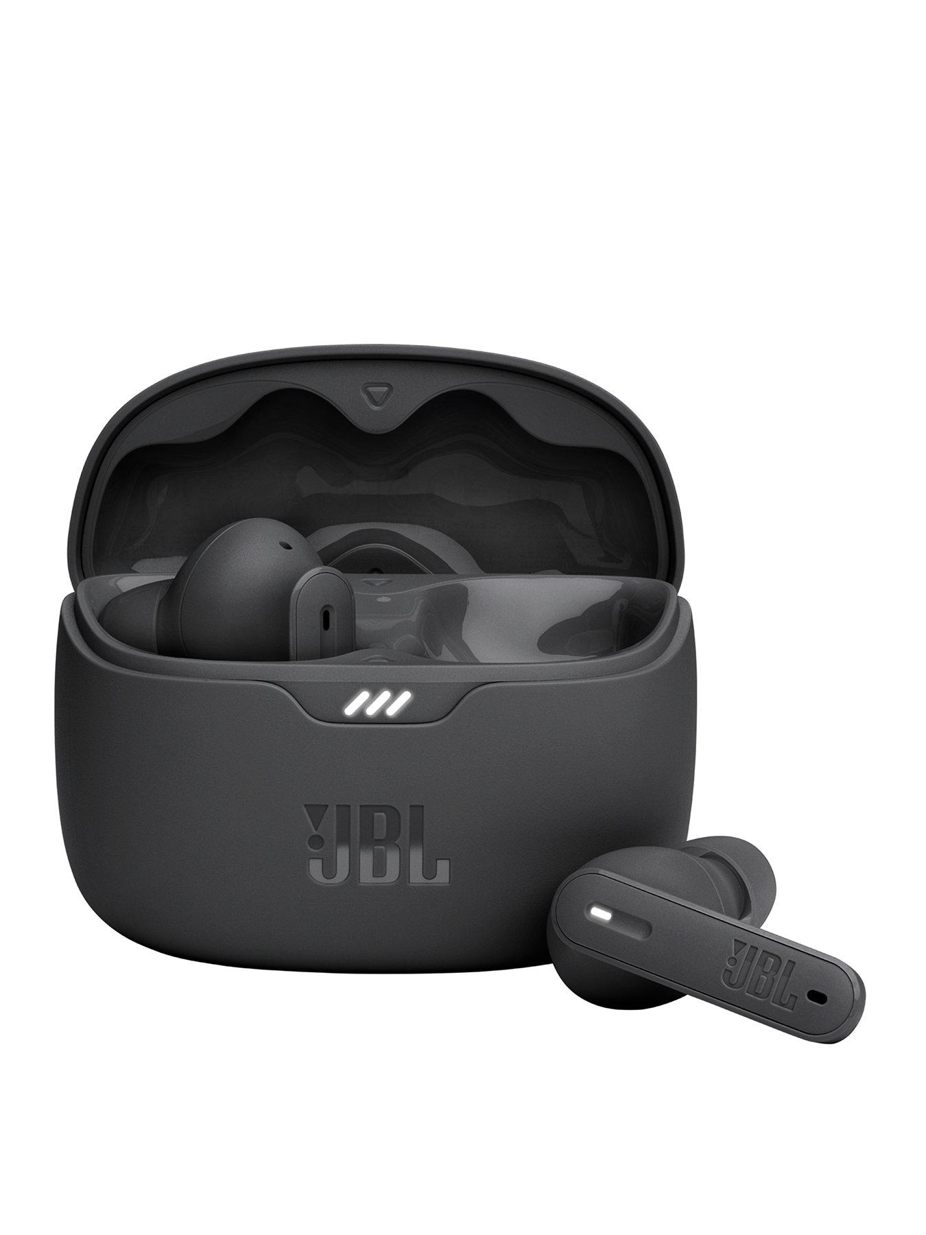 JBL Tune Beam True Wireless Active Noise Cancelling Earbuds - Dual Microphones/IP54 - White