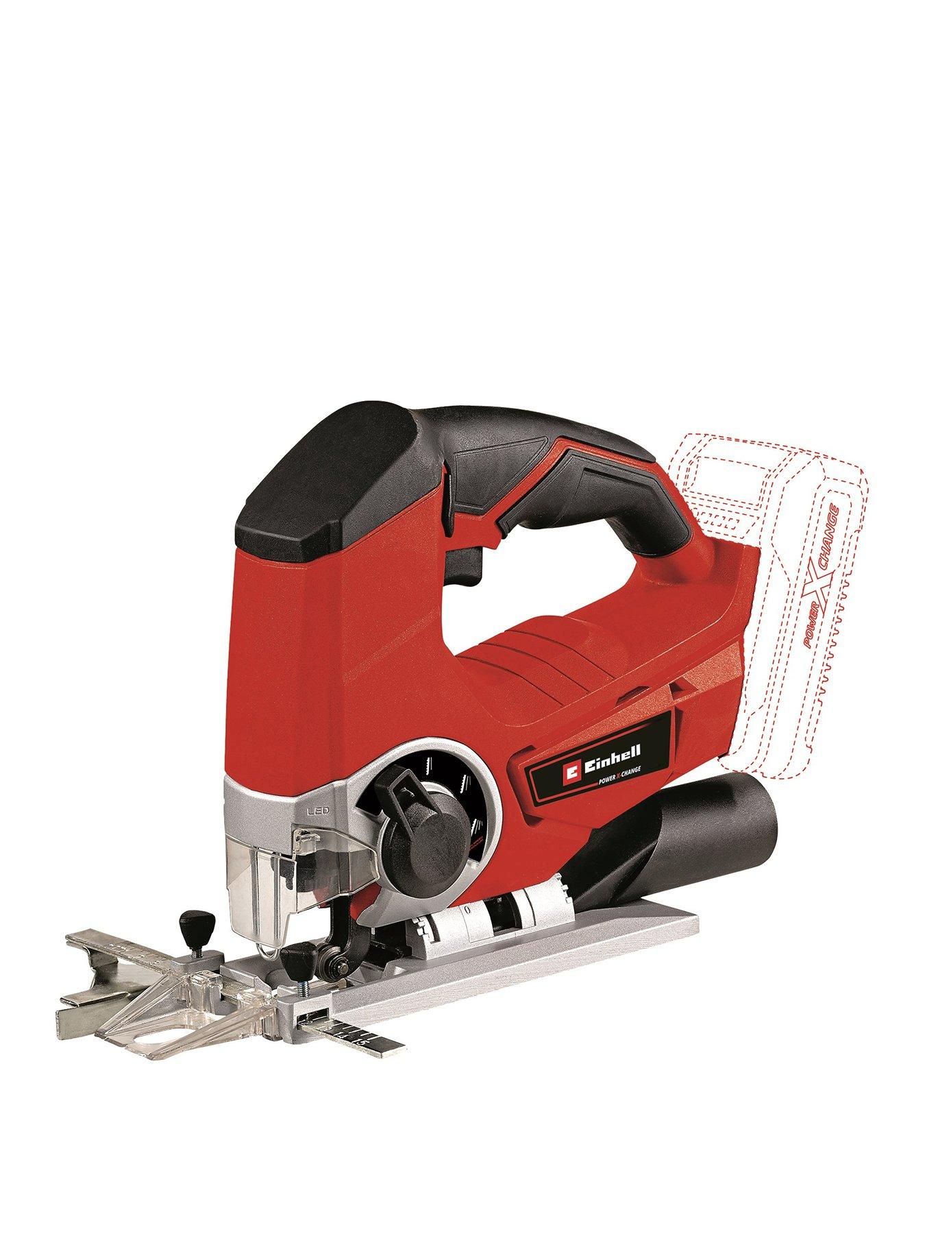 Product photograph of Einhell Te-js 18 80 Li-solo Pxc 18v 80mm Cordless Jigsaw from very.co.uk